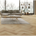 Plancher en bois de parquet inachevé en chêne en chêne